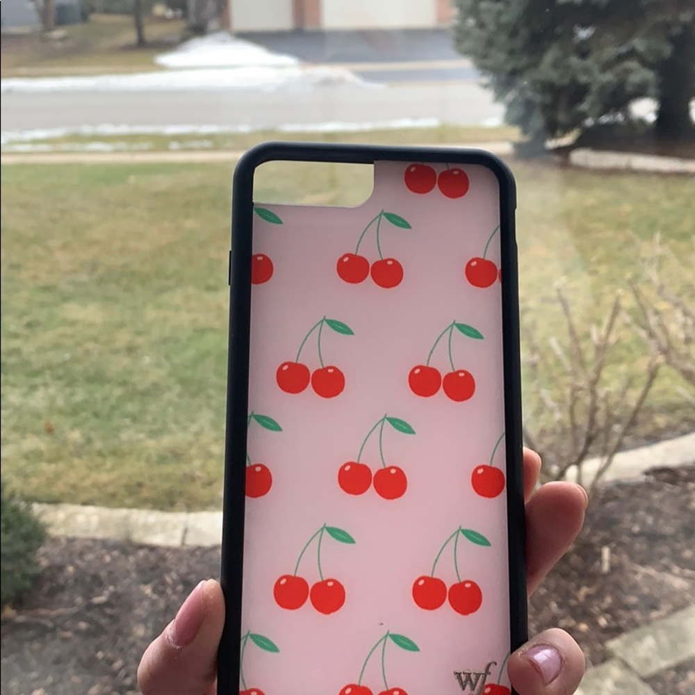 a wildflower cherry phone case